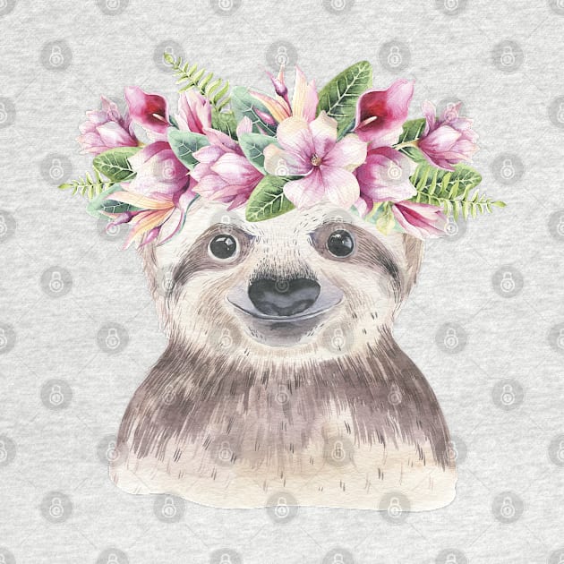 cute sloth by NJORDUR